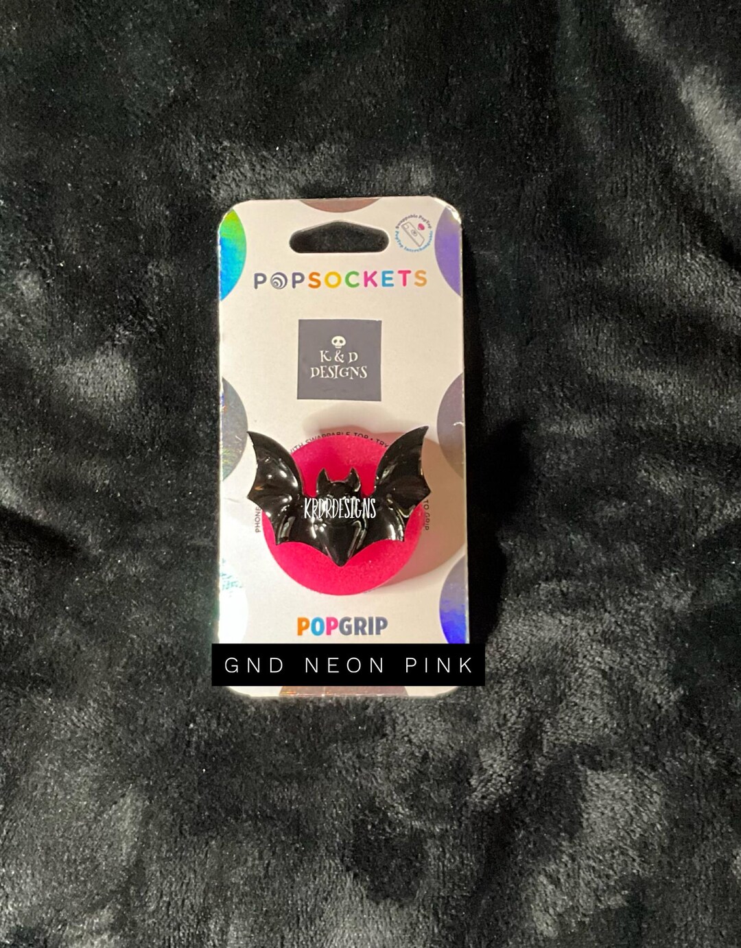 Bat Popsocket Solid Color - Etsy