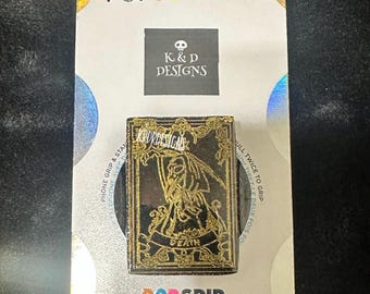 PopSocket con purpurina de cartas del tarot