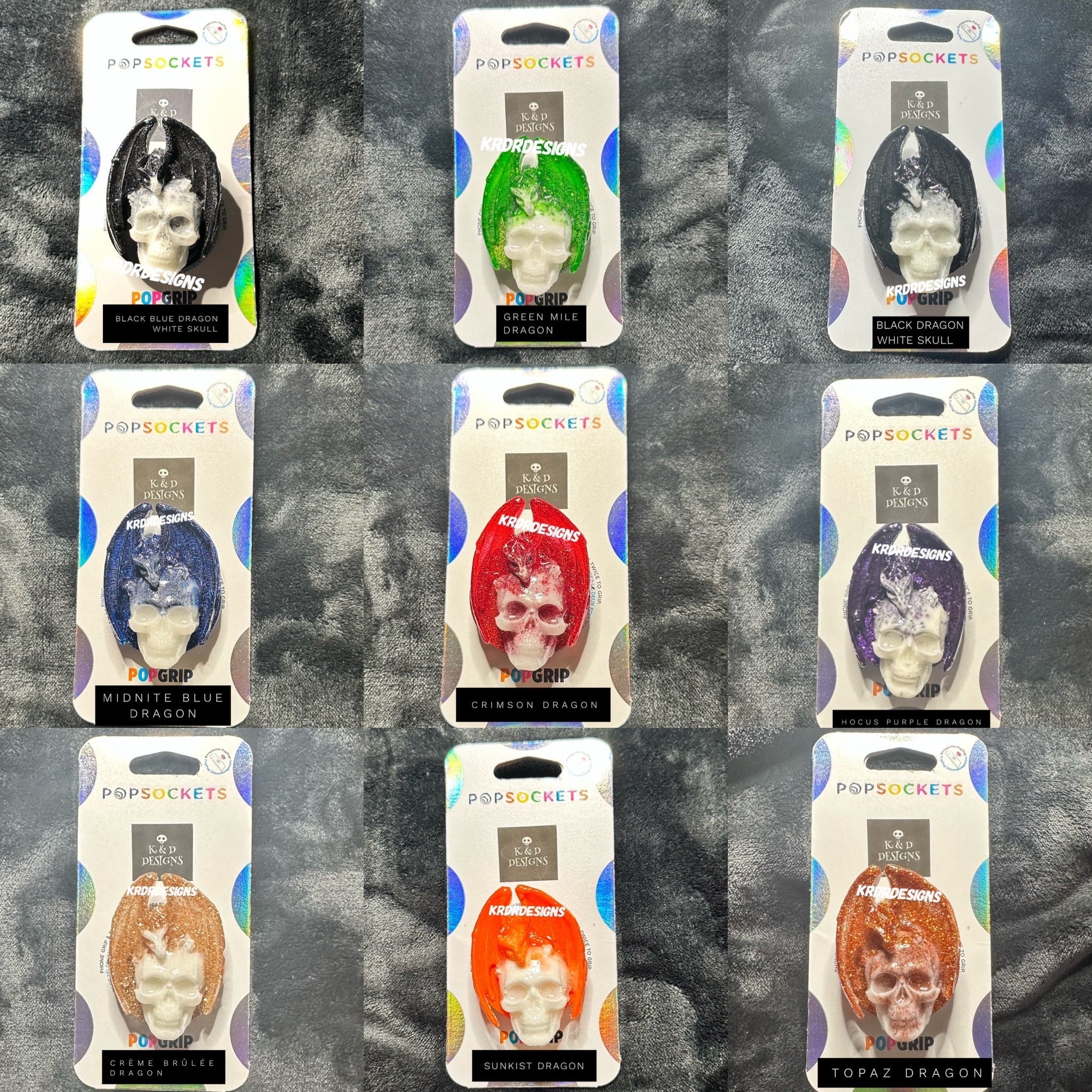 Dragon Skull Popsocket