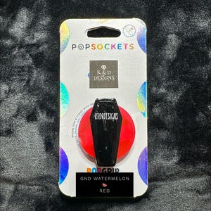 Black Coffin Popsocket