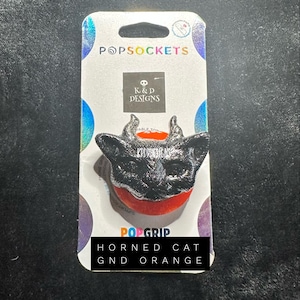 Horned Cat Popsocket