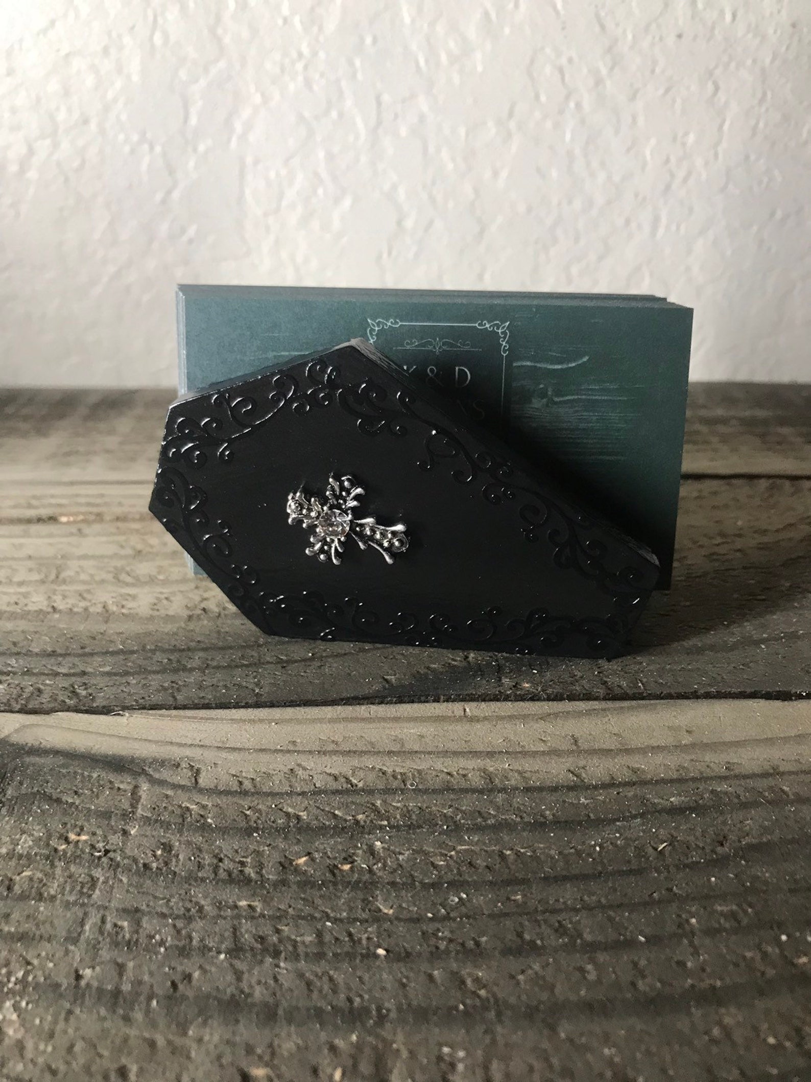 Coffin Business Card Holder - Etsy