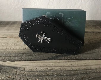 Coffin Business Card Holder