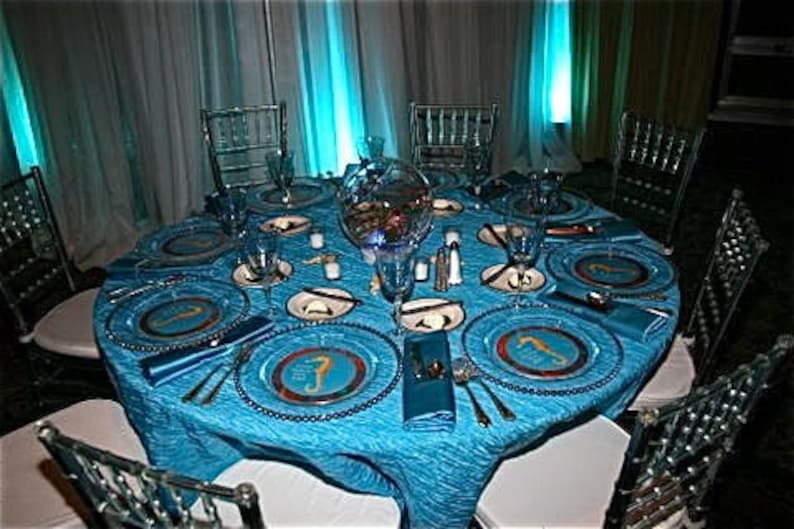 24500 pc Custom ChargerArt charger plate inserts / design Etsy