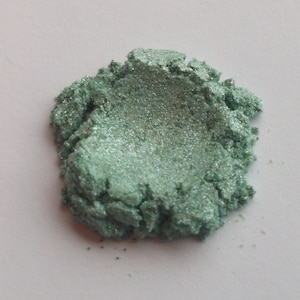 The Sirens Sea Green Dual Chrome Mineral Eye Shadow by Ancient Bath and Body