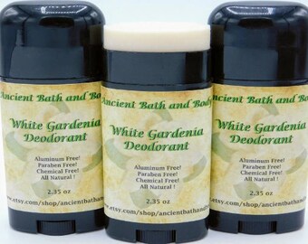 White Gardenia Deodorant, Aluminum Free Deodorant, Natural Deodorant