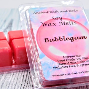 Bubblegum Wax Melt / Soy Wax Melt