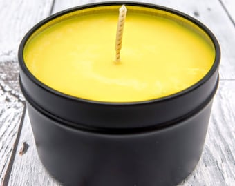 Citronella Candle Tin, Bug Repellent Candle, Essential Oil Candle