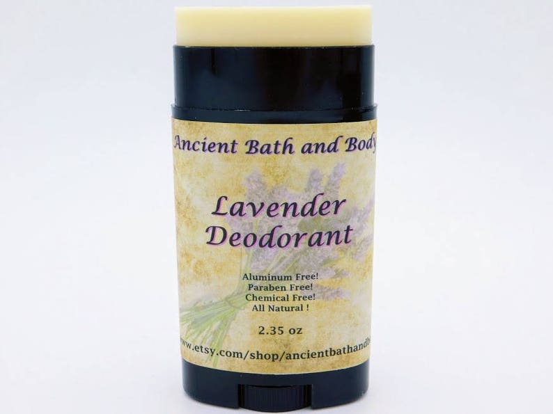 Lavender Deodorant, Aluminum Free Deodorant, Natural Deodorant, Artisan Deodorant, Chemical Free Deodorant, Vegetarian Deodorant image 5