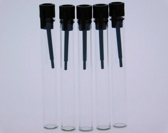 BULK Perfume Sample Bottles, 1mL Sample Bottles, Caps Included