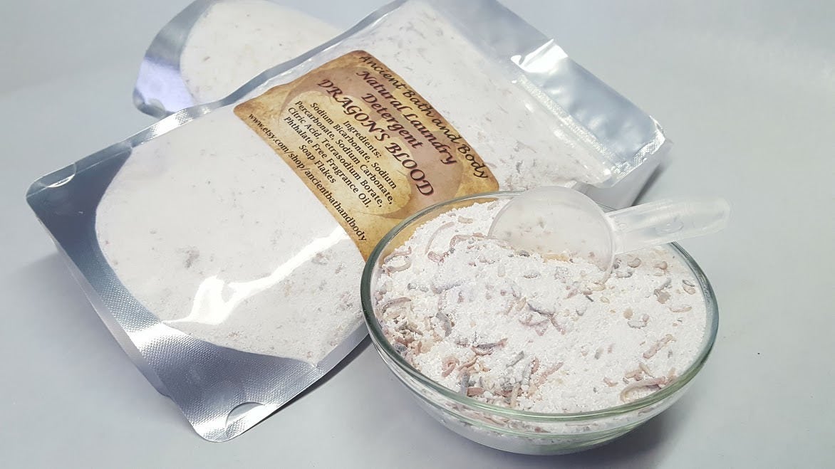 Dragon's Blood Laundry Detergent Natural Laundry Etsy