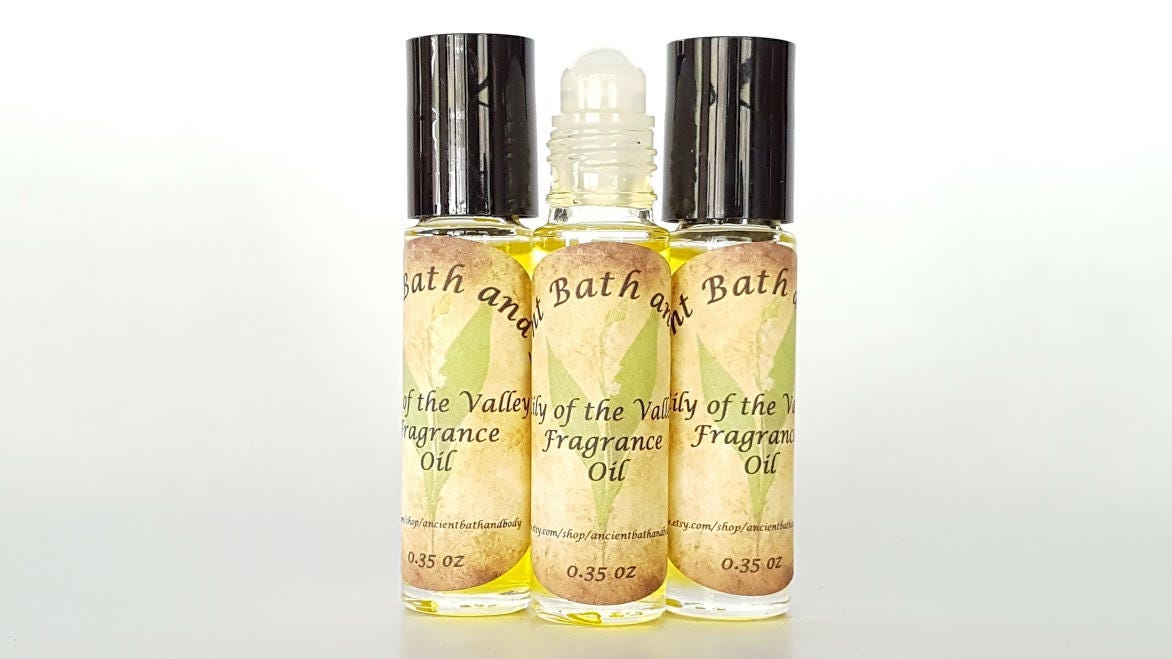 Lily of the Valley Perfume Oil Natural Perfume Lily of the Etsy