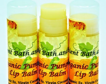 Organic Pumpkin Lip Balm by Ancient Bath and Body