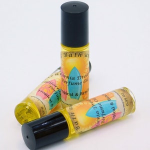 California Dreamin' Perfume Oil, Beachy Perfume Oil, Hawaiian Tropics TYPE Perfume Oil