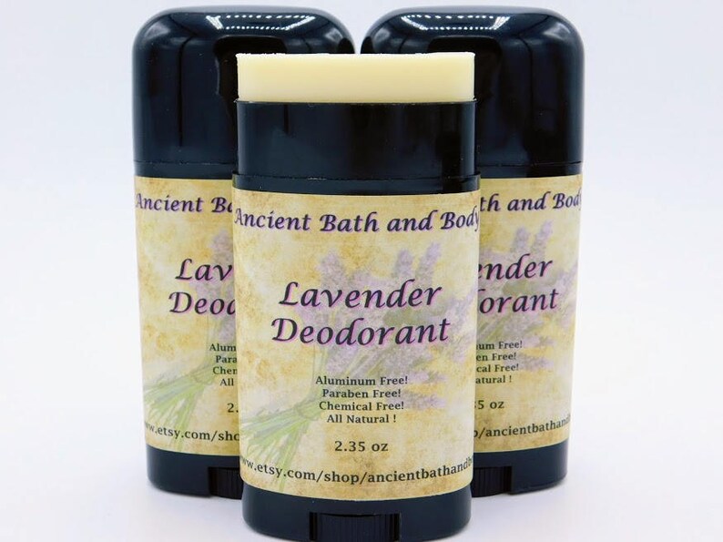 Lavender Deodorant, Aluminum Free Deodorant, Natural Deodorant, Artisan Deodorant, Chemical Free Deodorant, Vegetarian Deodorant image 4