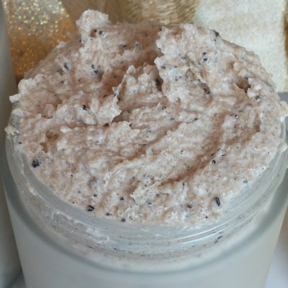 Coffee Butter Whipped Sugar Scrub Anti Cellulite Body Scrub Etsy