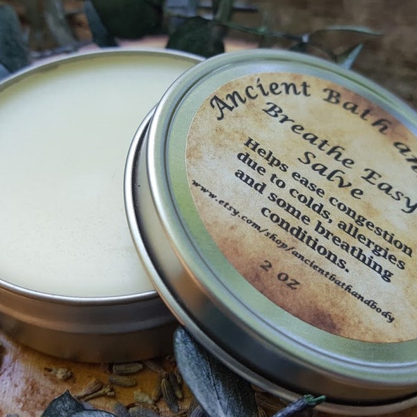 Breathe Easy Salve by Ancient Bath and Body