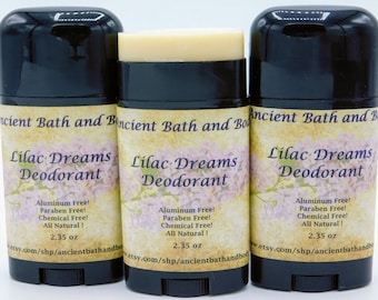 Lilac Dreams, Aluminum Free Deodorant, Natural Deodorant