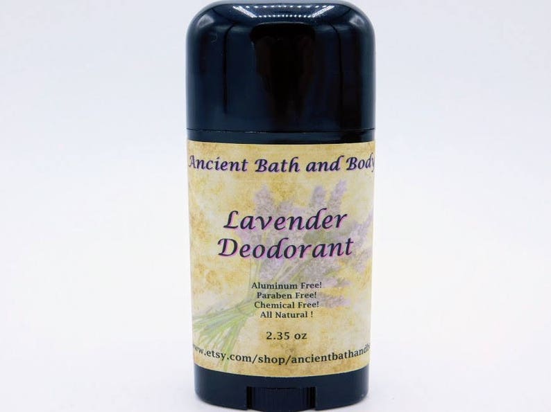 Lavender Deodorant, Aluminum Free Deodorant, Natural Deodorant, Artisan Deodorant, Chemical Free Deodorant, Vegetarian Deodorant image 6