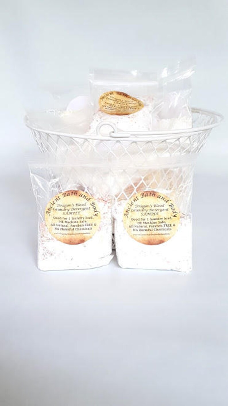 Dragon's Blood Laundry Detergent Sample Natural Laundry Etsy