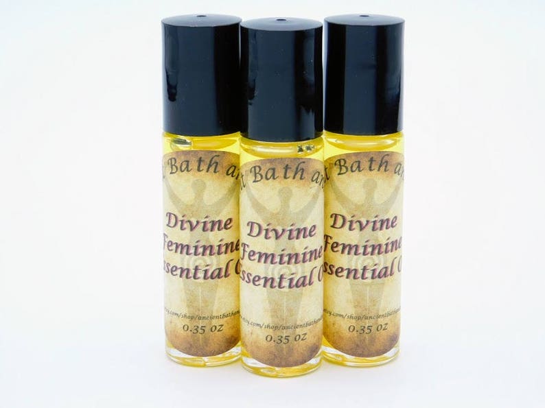 Divine Feminine Roll on Essential Oil / All Natural / Chemical Etsy