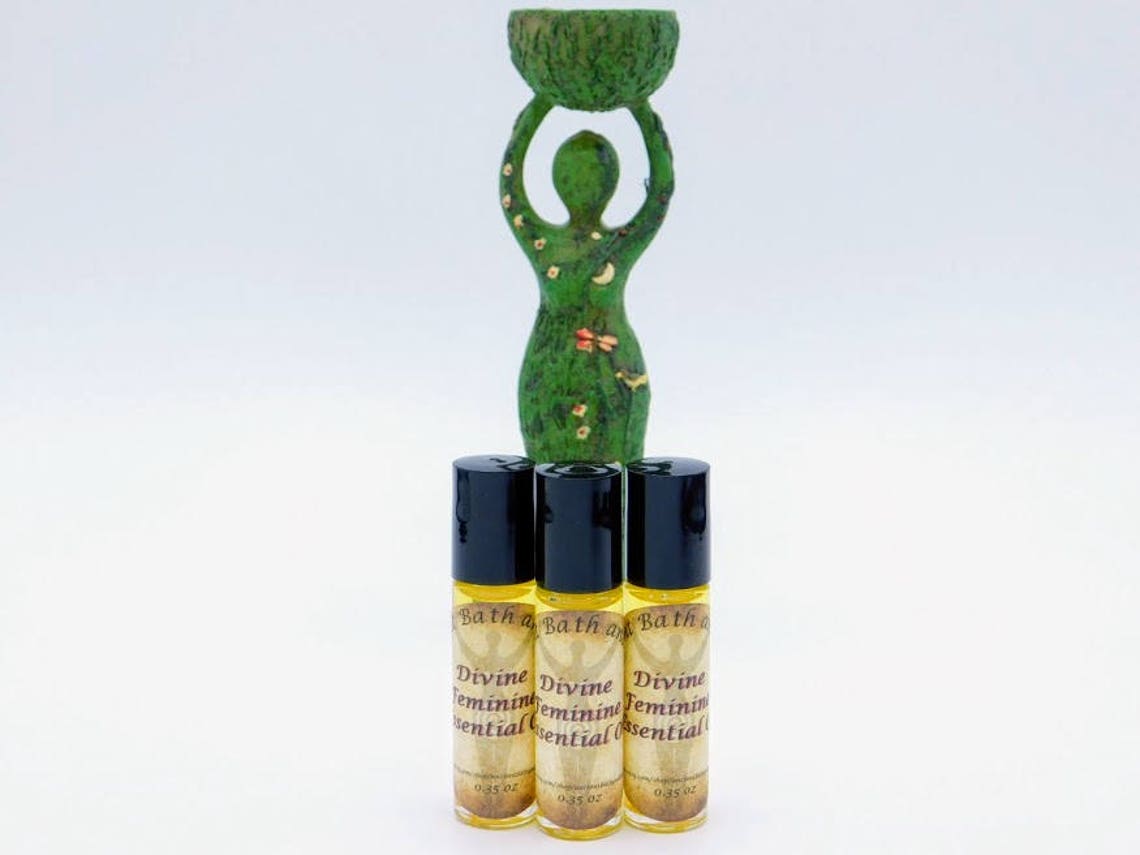 Divine Feminine Roll on Essential Oil / All Natural / Chemical Etsy