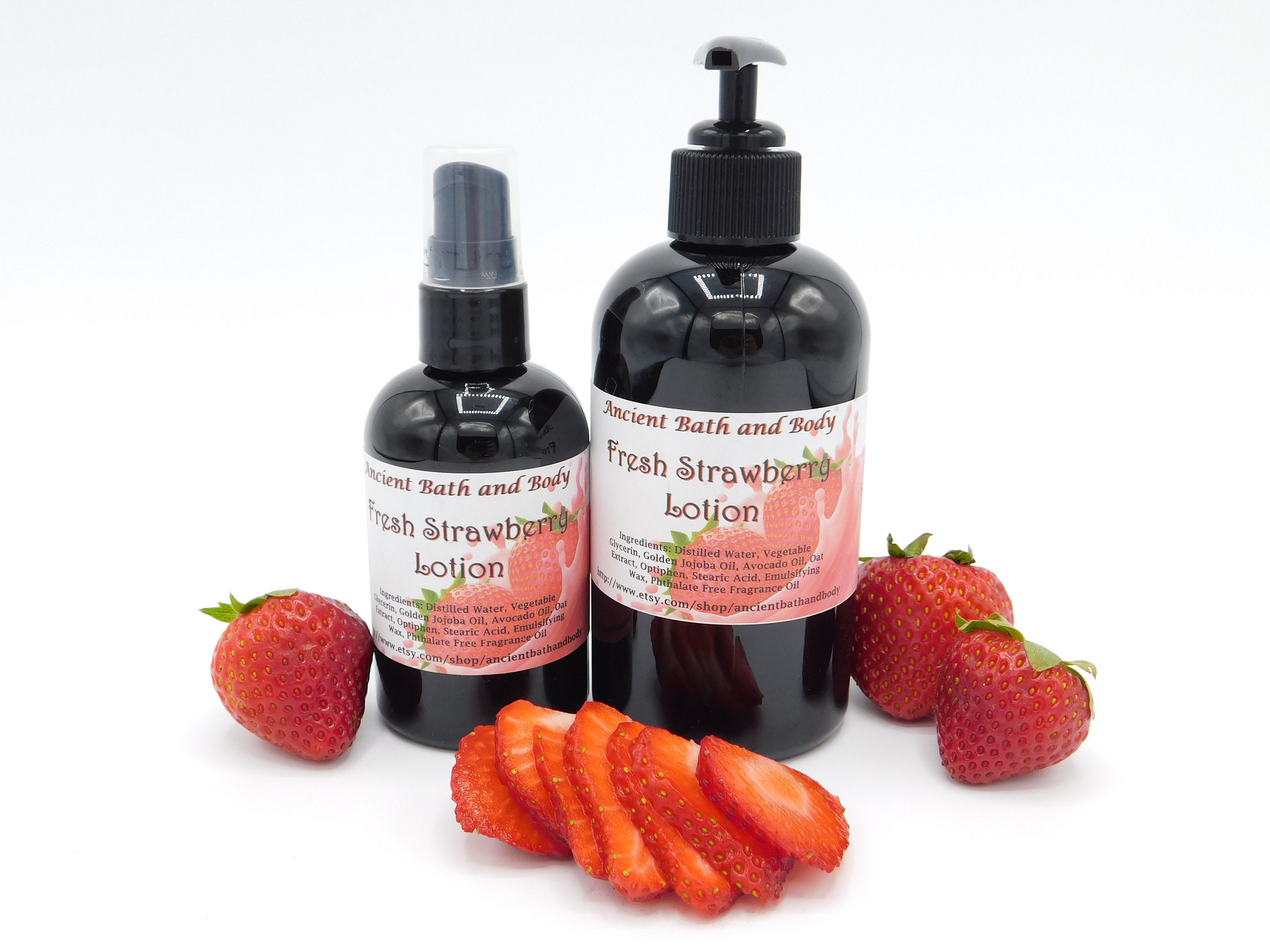 Fresh Strawberry Lotion Organic Lotion Homemade Lotion Etsy 日本