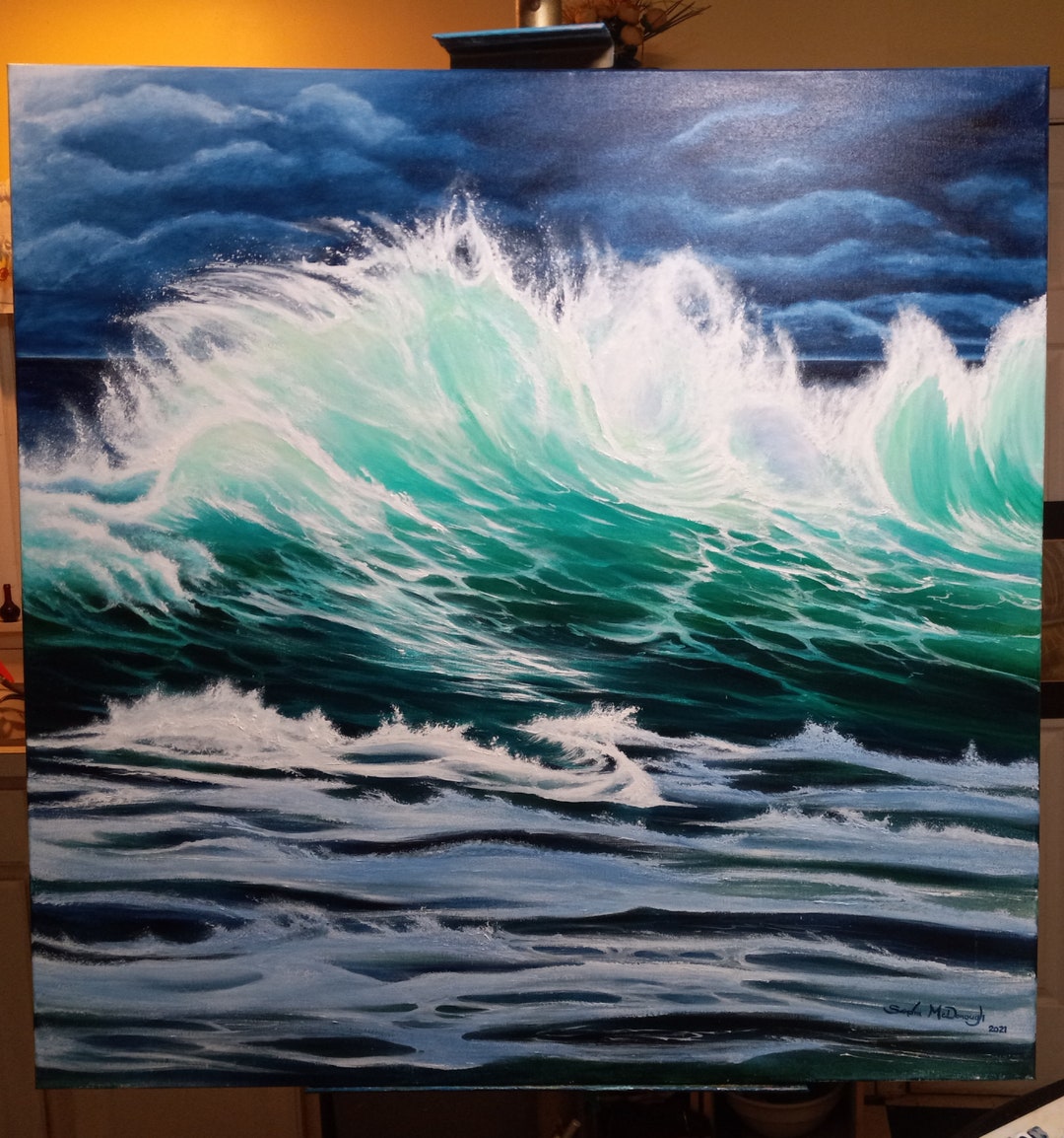 Tempest-angry Wave in Stormy Seas - Etsy