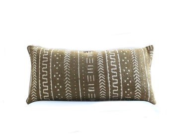 THE KELE - LIMITED Collection - Authentic African Mudcloth  Pillow Cover