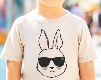 Kids Easter Tshirt, Easter Bunny Tshirt, Kids Spring Easter Rabbit 2025 Easter Basket Gift, Kids Easter Sweatshirt, Easter Gift for Boy