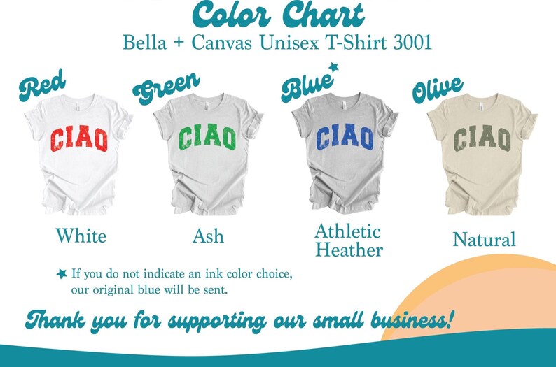 Ciao Kids Tshirt, Italian Lover Shirt, Family Vacation Shirt, Italian Baby Bodysuit, Ciao Trendy Gift for Girl, Kids Summer Tshirt, Travel image 2