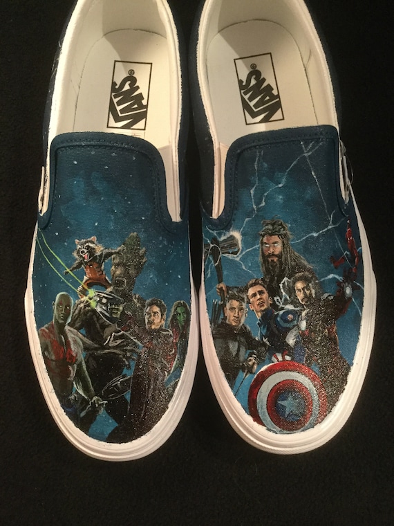 Guardians of the Galaxy Vans | Etsy