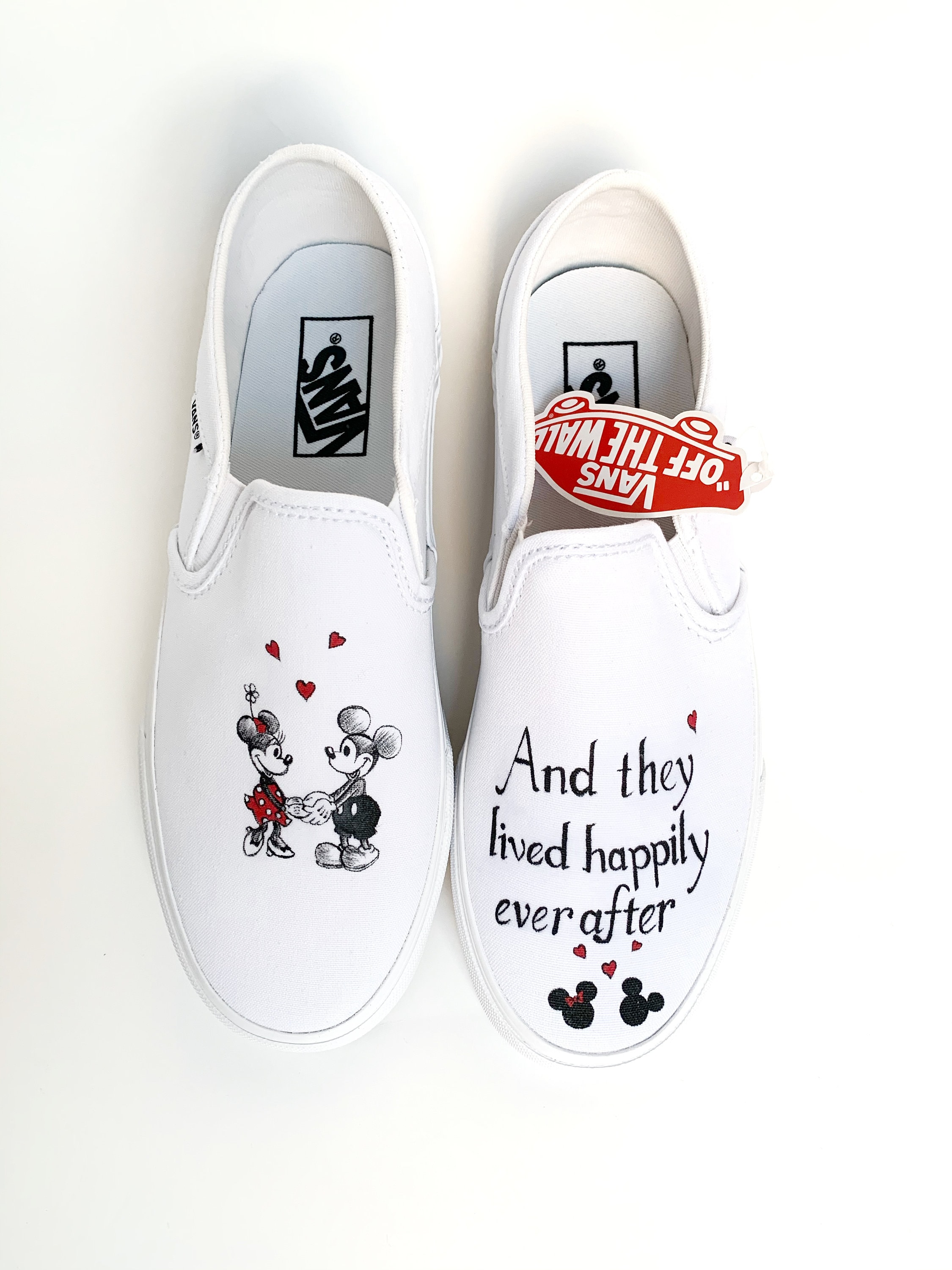 Mickey and Minnie Mouse Custom Painted Etsy Sweden