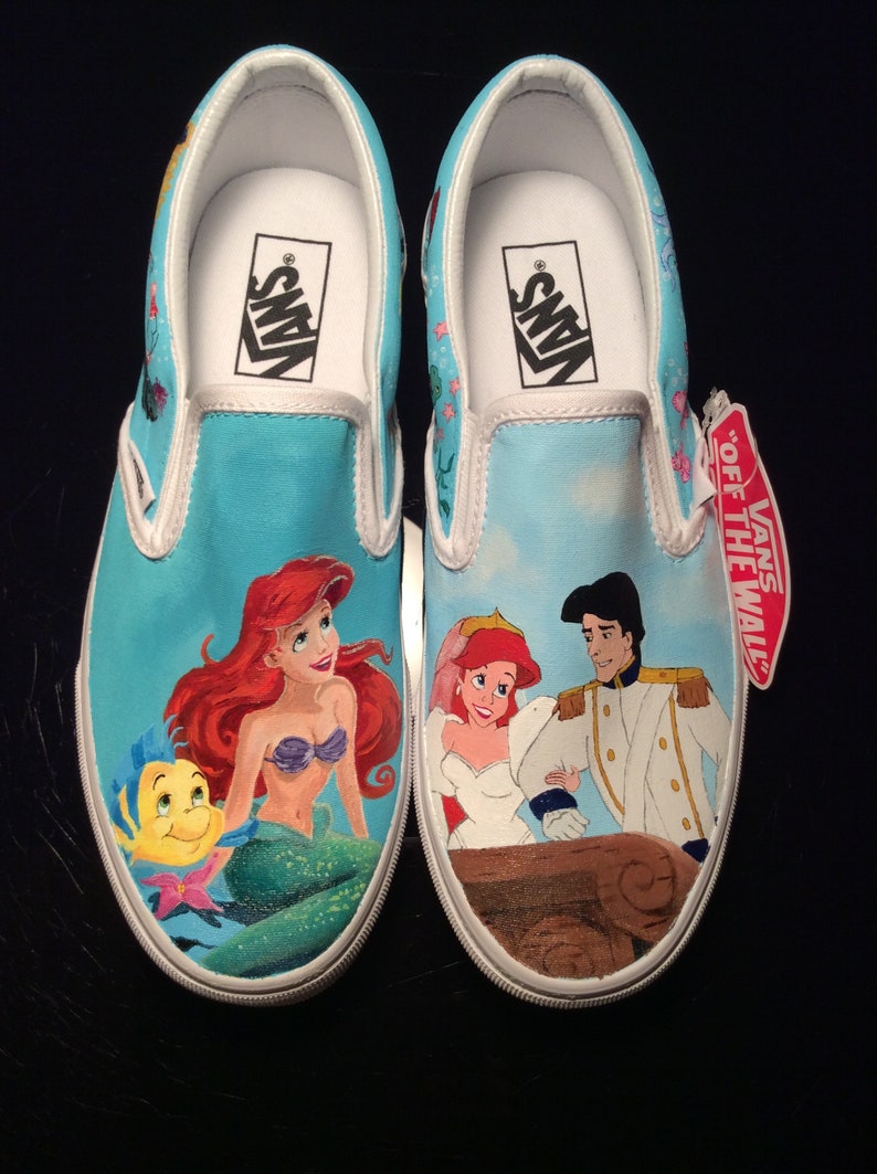 little mermaid vans for toddlers