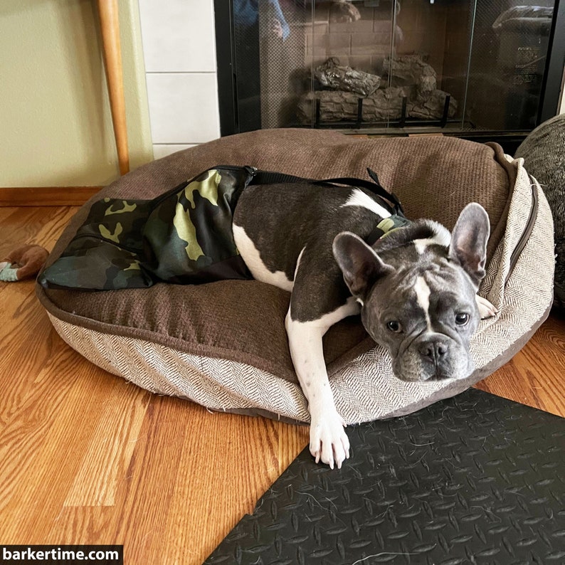 Camo Dog Drag Bag for Paralyzed Pets Etsy