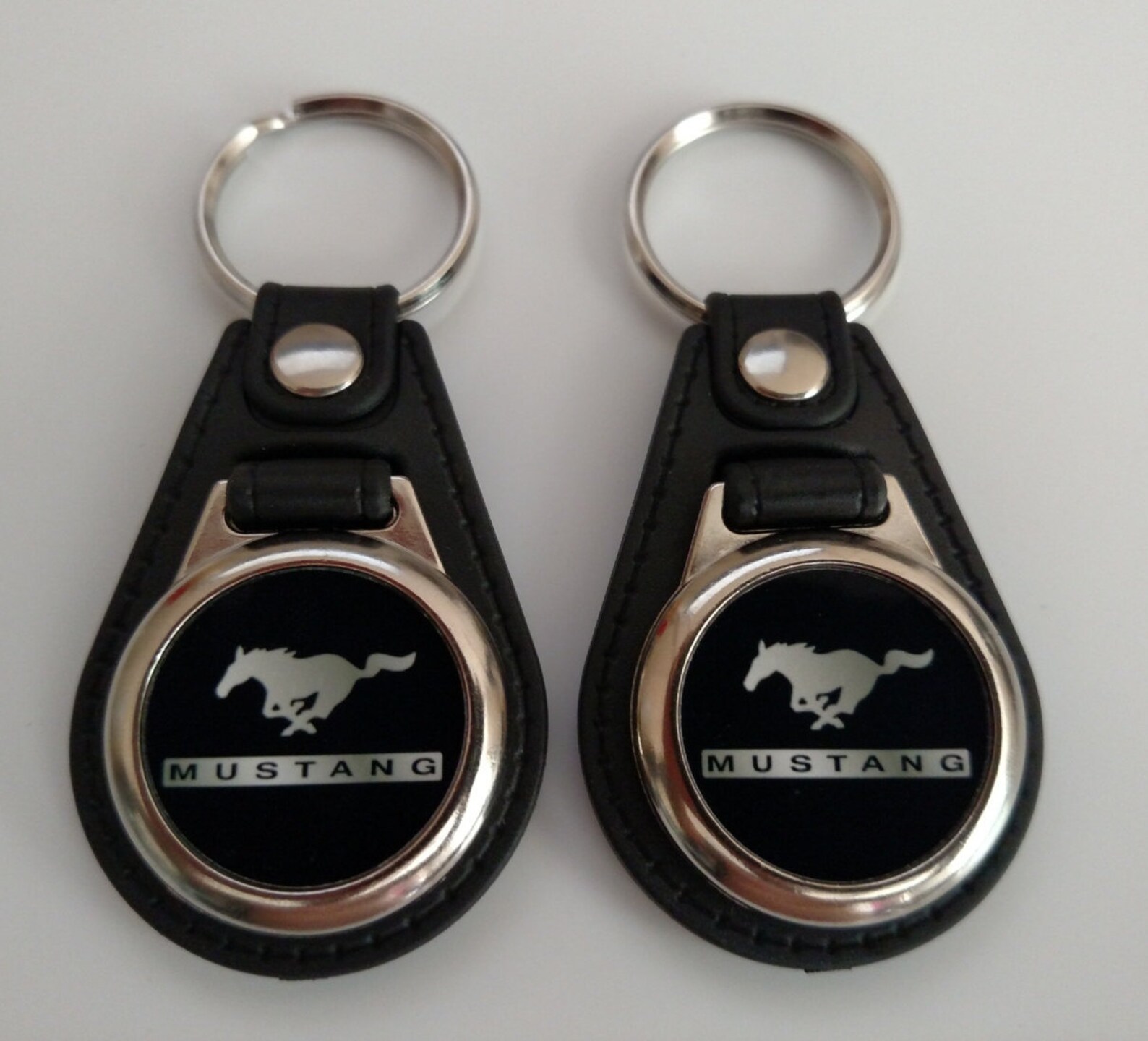 FORD MUSTANG KEYCHAIN 2 pack Etsy
