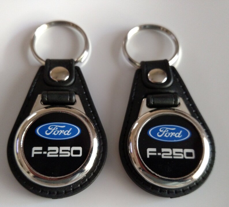 FORD F250 KEYCHAIN 2 pack classic truck logo Etsy
