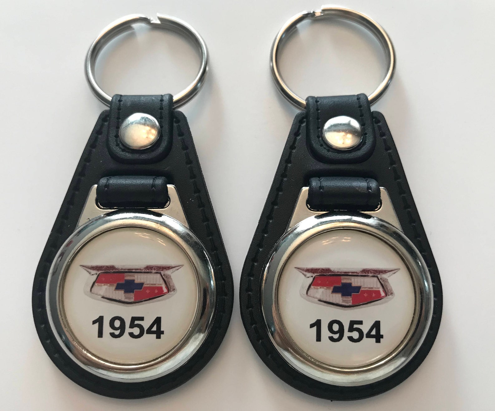 1954 CHEVY BELAIR KEYCHAIN set 2 pack Etsy