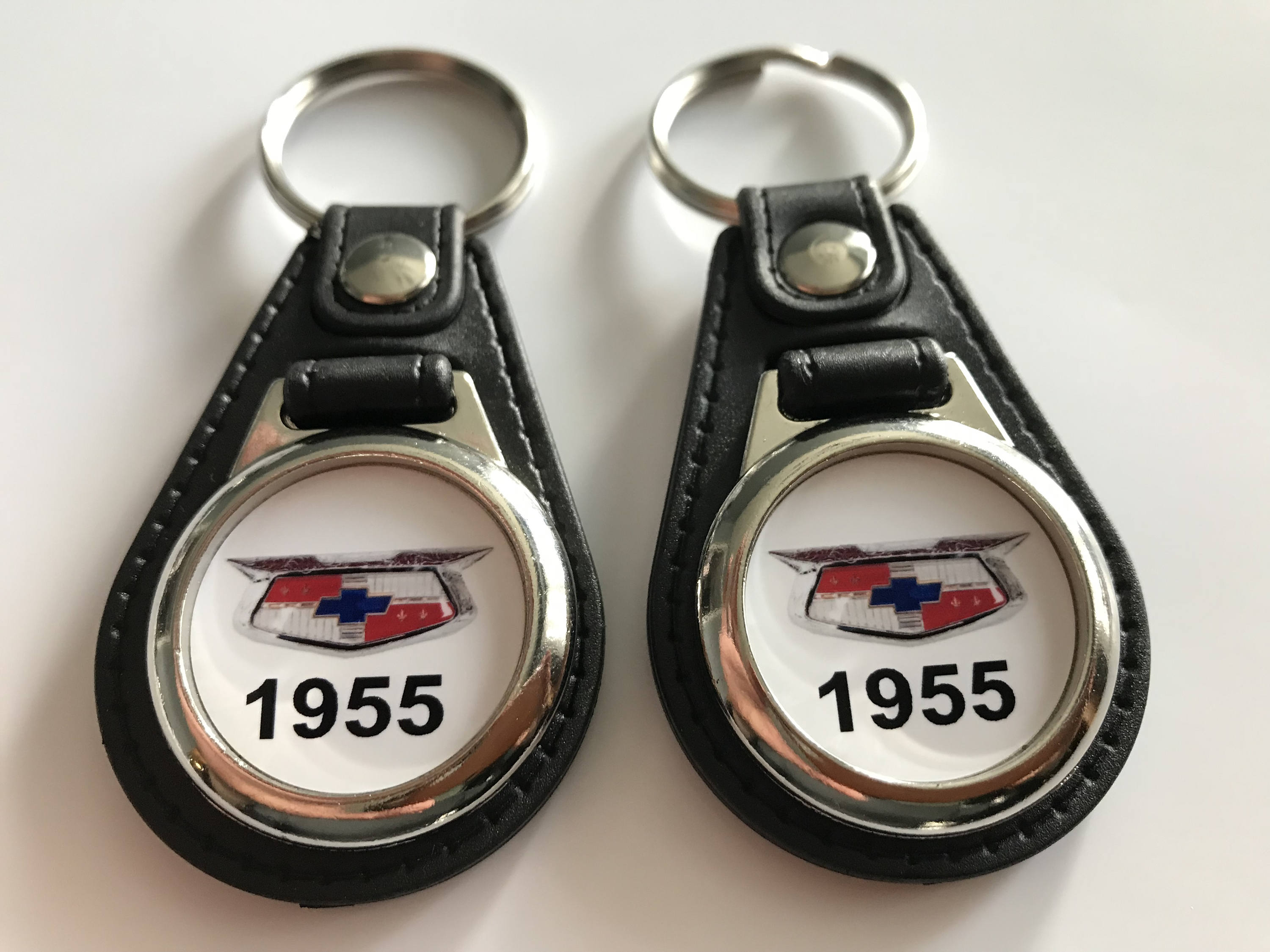 1955 CHEVROLET KEYCHAIN FOB 2 pack classic car Etsy