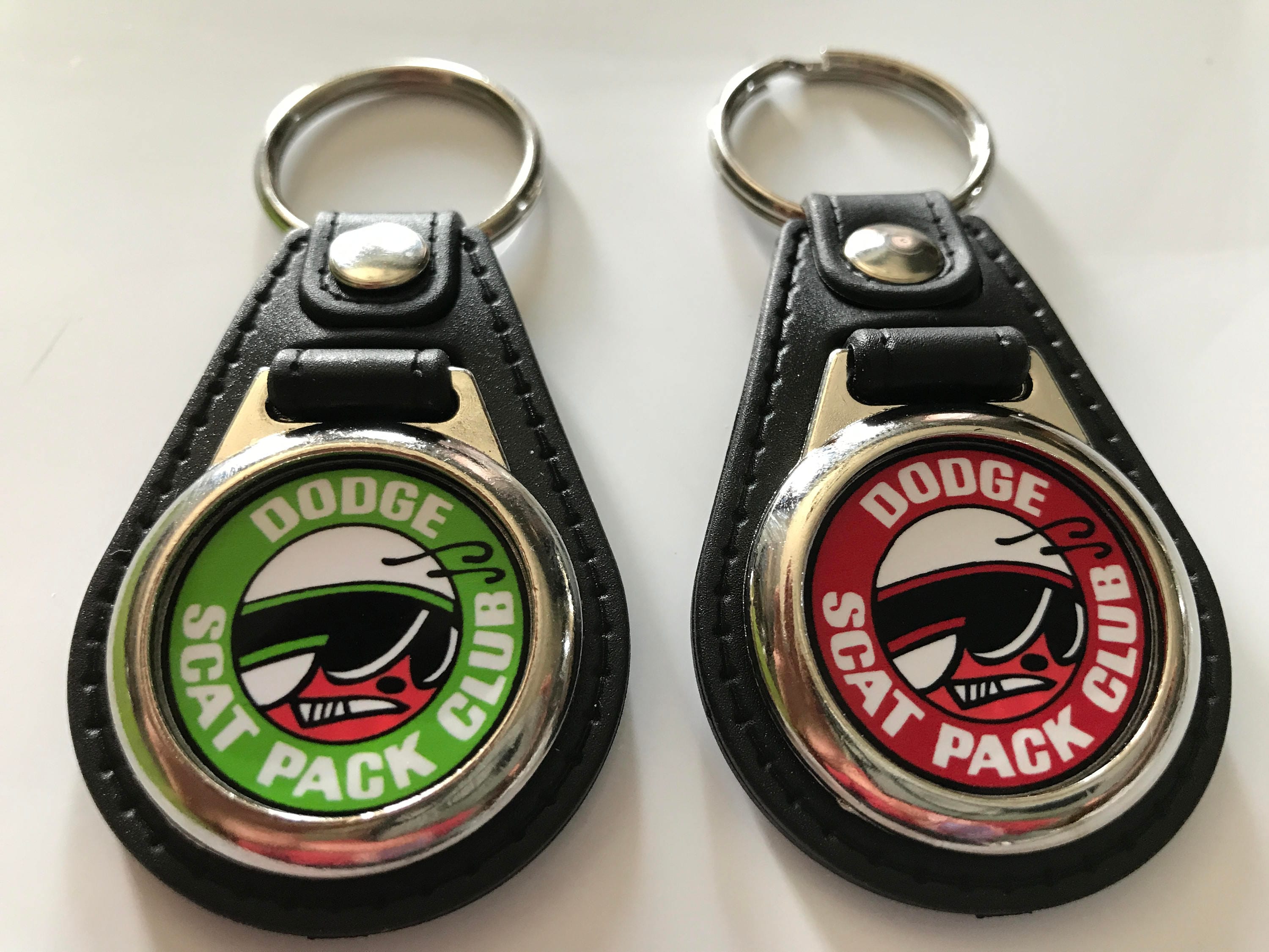 DODGE SCAT PACK club keychain mix set 4 pack Etsy