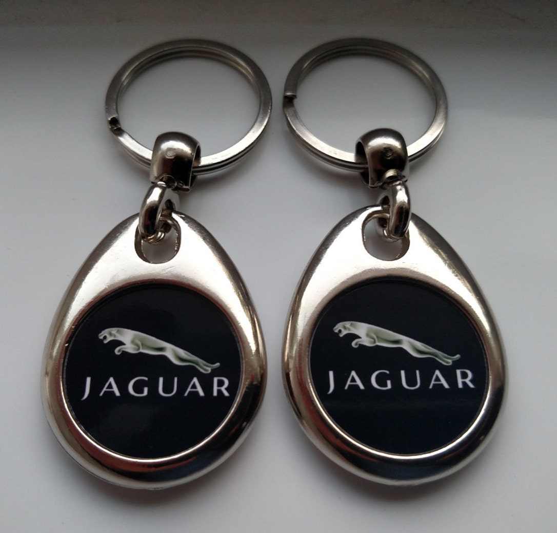JAGUAR KEYCHAIN 2 PACK classic car logo | Etsy