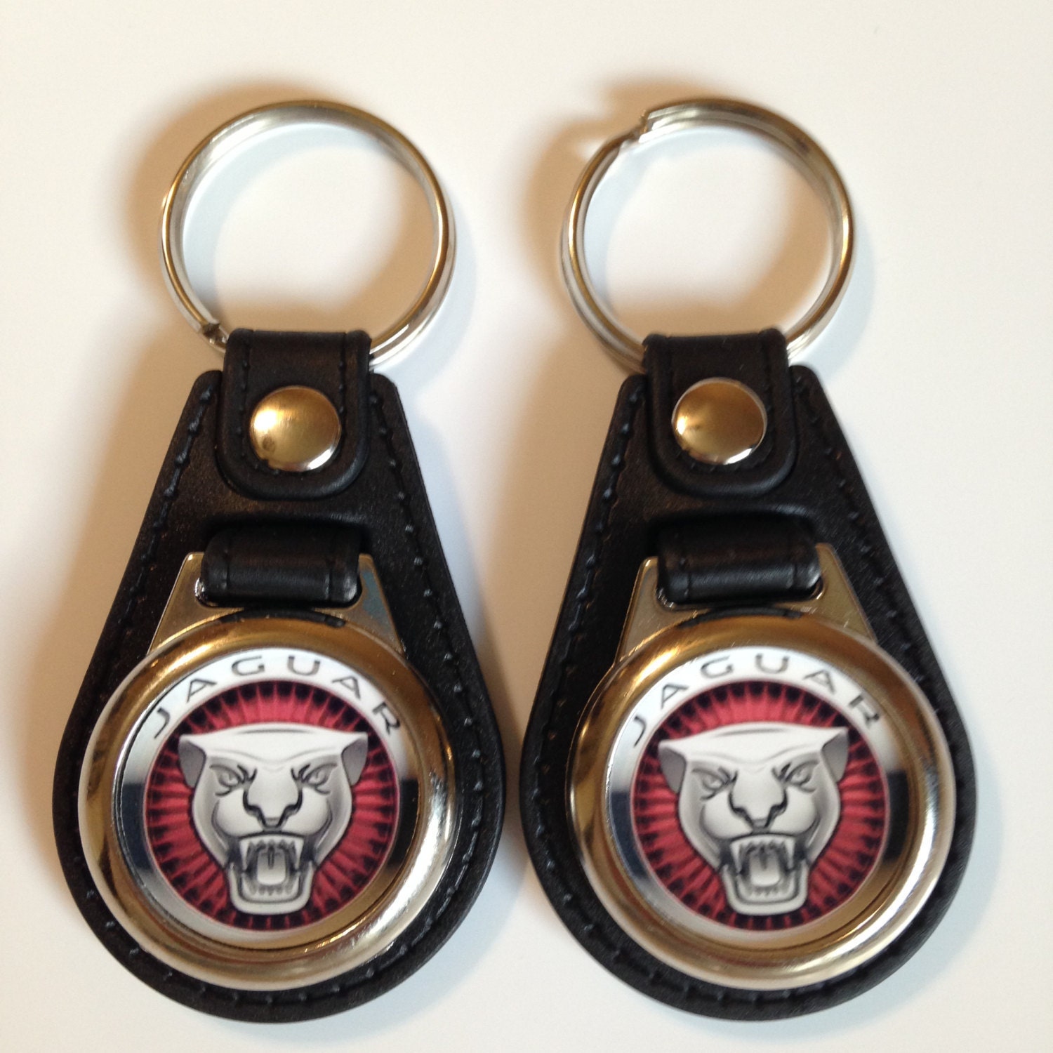 Jaguar keychain 2 pack CLASSIC CAR Etsy