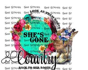 Sie ist vom Land gegangen