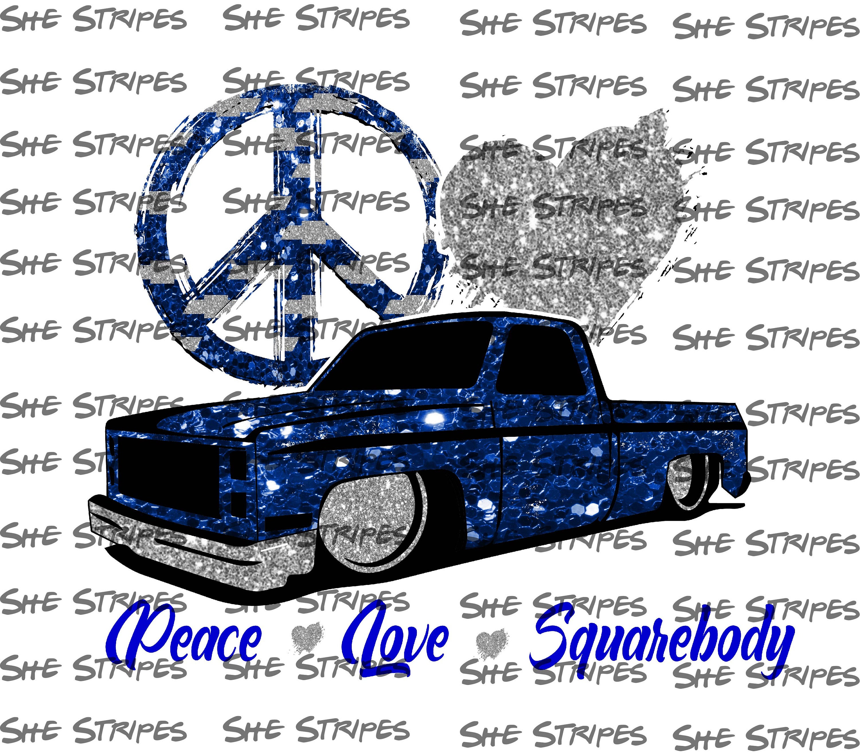 Peace Love Squarebody