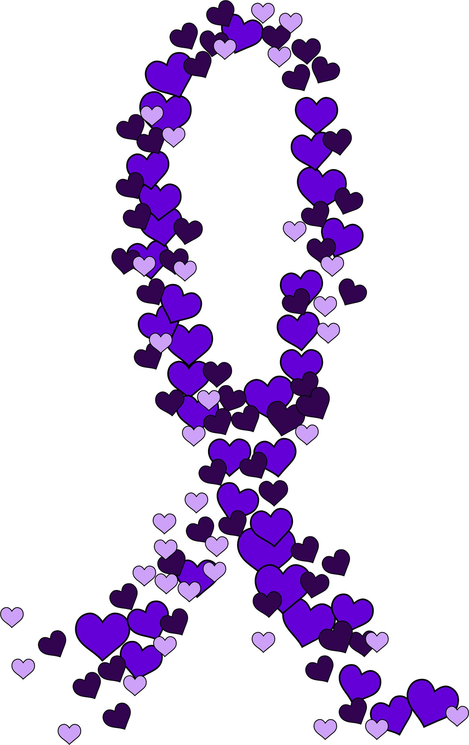 Pancreatic Cancer Awareness Ribbon Etsy