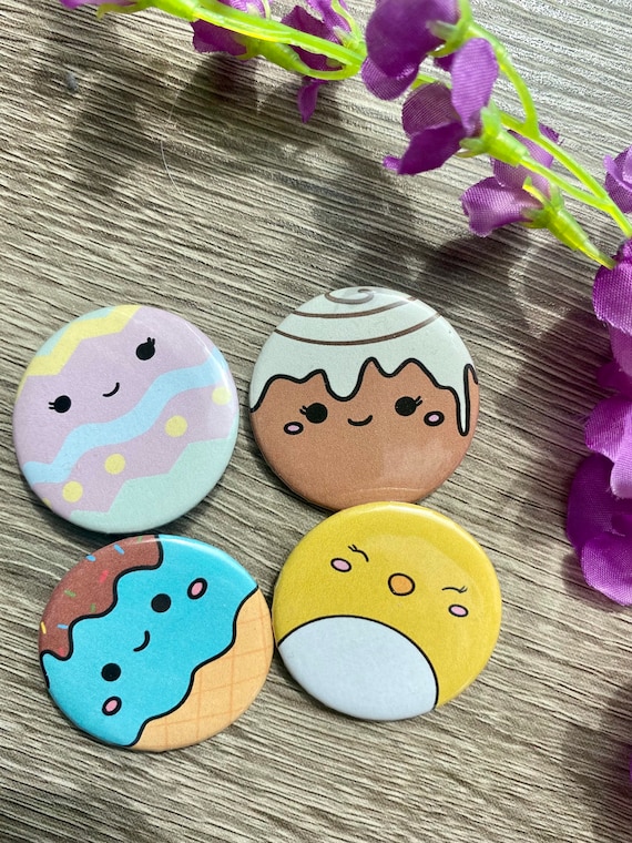 1.5 Squishmallow Button Pins // Cute Kawaii Button Pins for | Etsy