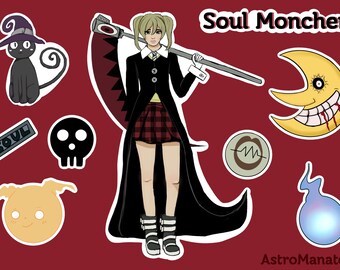 ソウルイーター XL ゲーミングマウスパッド：ブレアとマカのアート（31