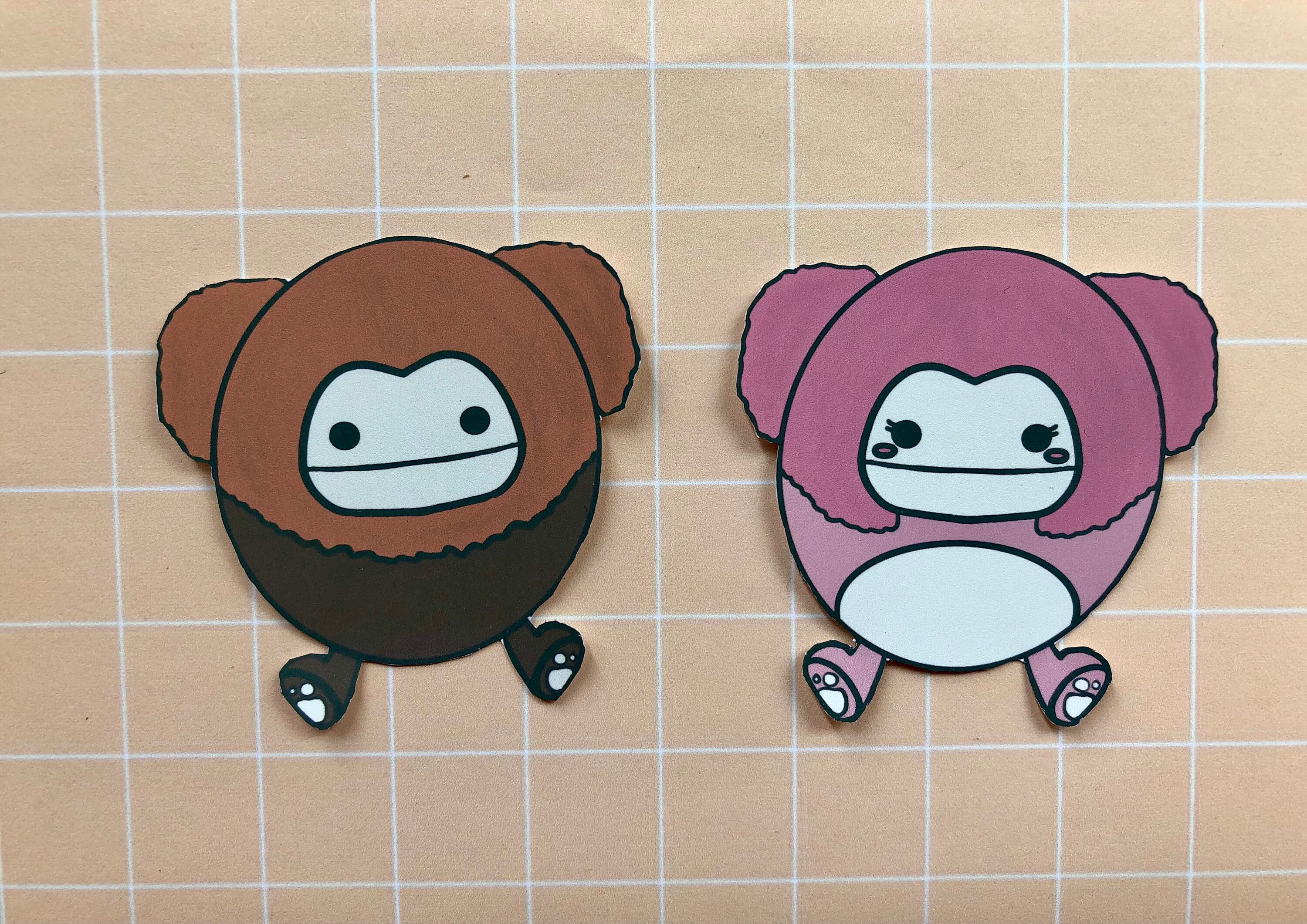 Squishmallow BigFoot 2 Vinyl Sticker Set | Etsy