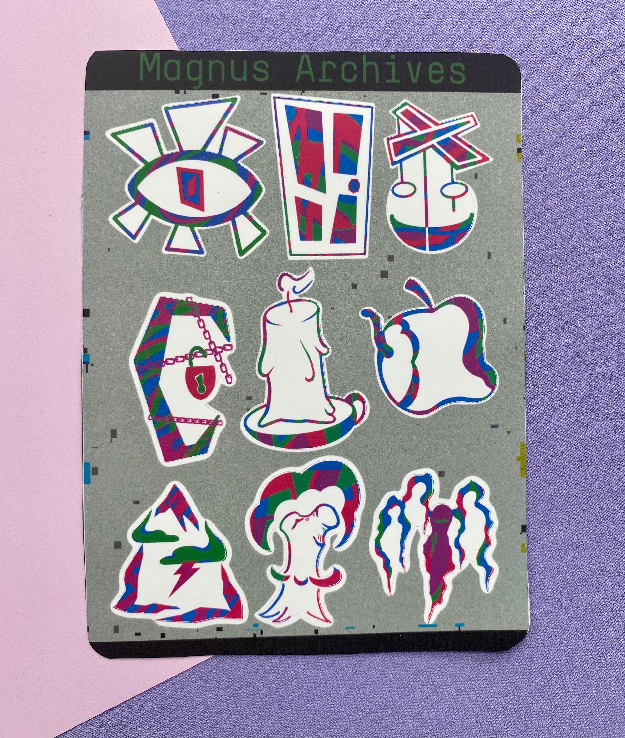 The Magnus Archives Fear Entity Inspired 5x7” Vinyl Waterproof Sticker ...