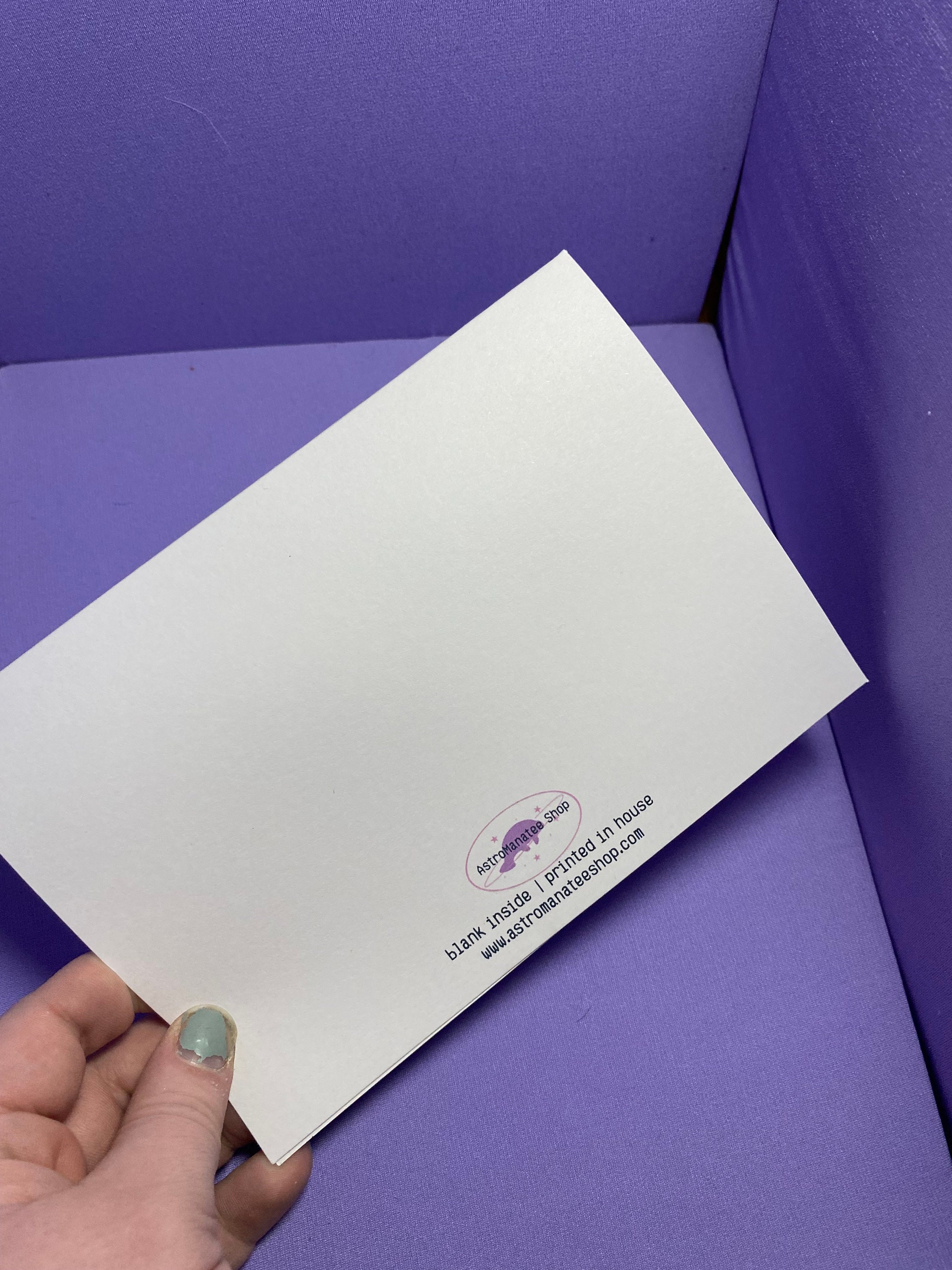 5x7 Blank Greeting Card